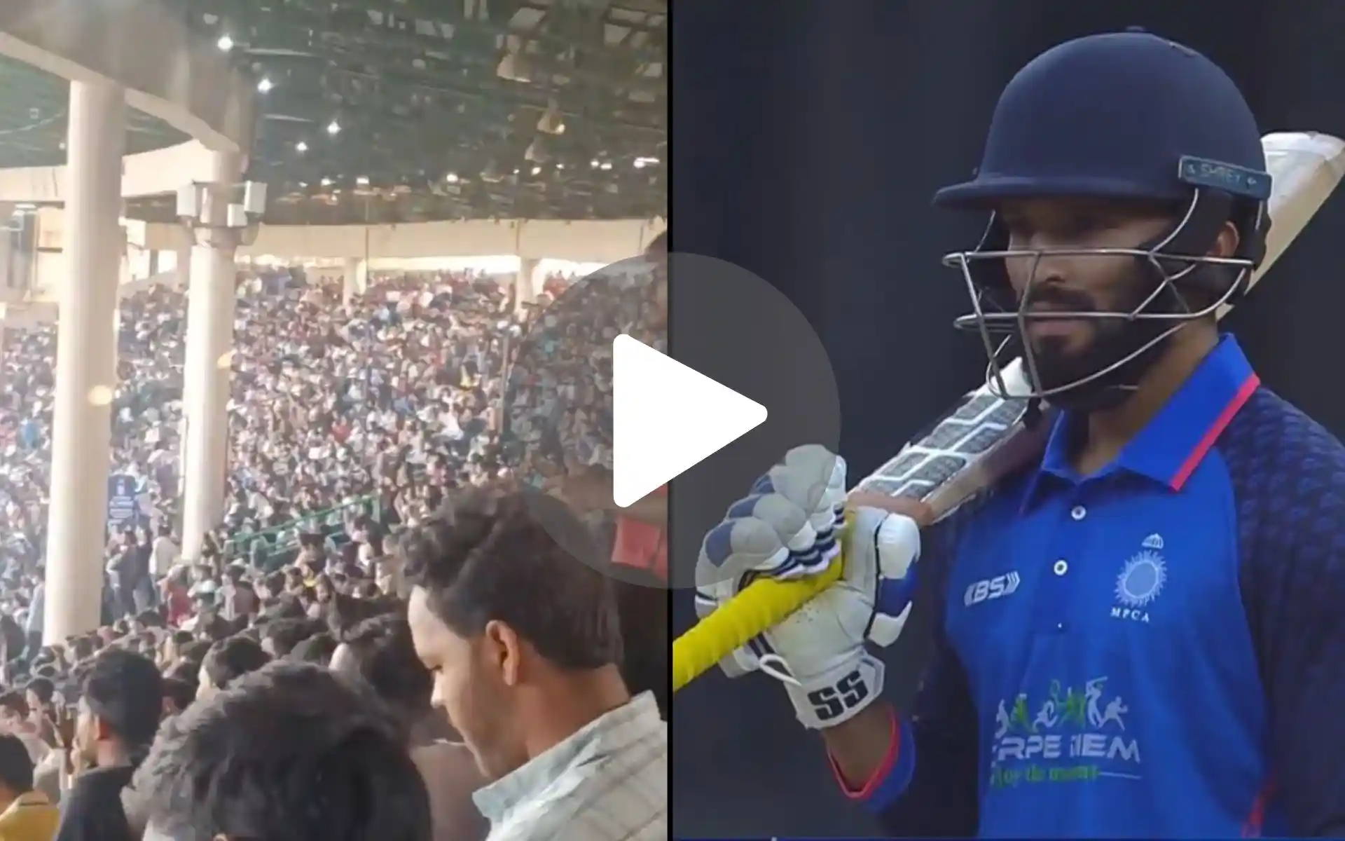 [Watch] Rajat Patidar's Stylish Entry As Chinnaswamy Erupts With RCB Chants In SMAT Final